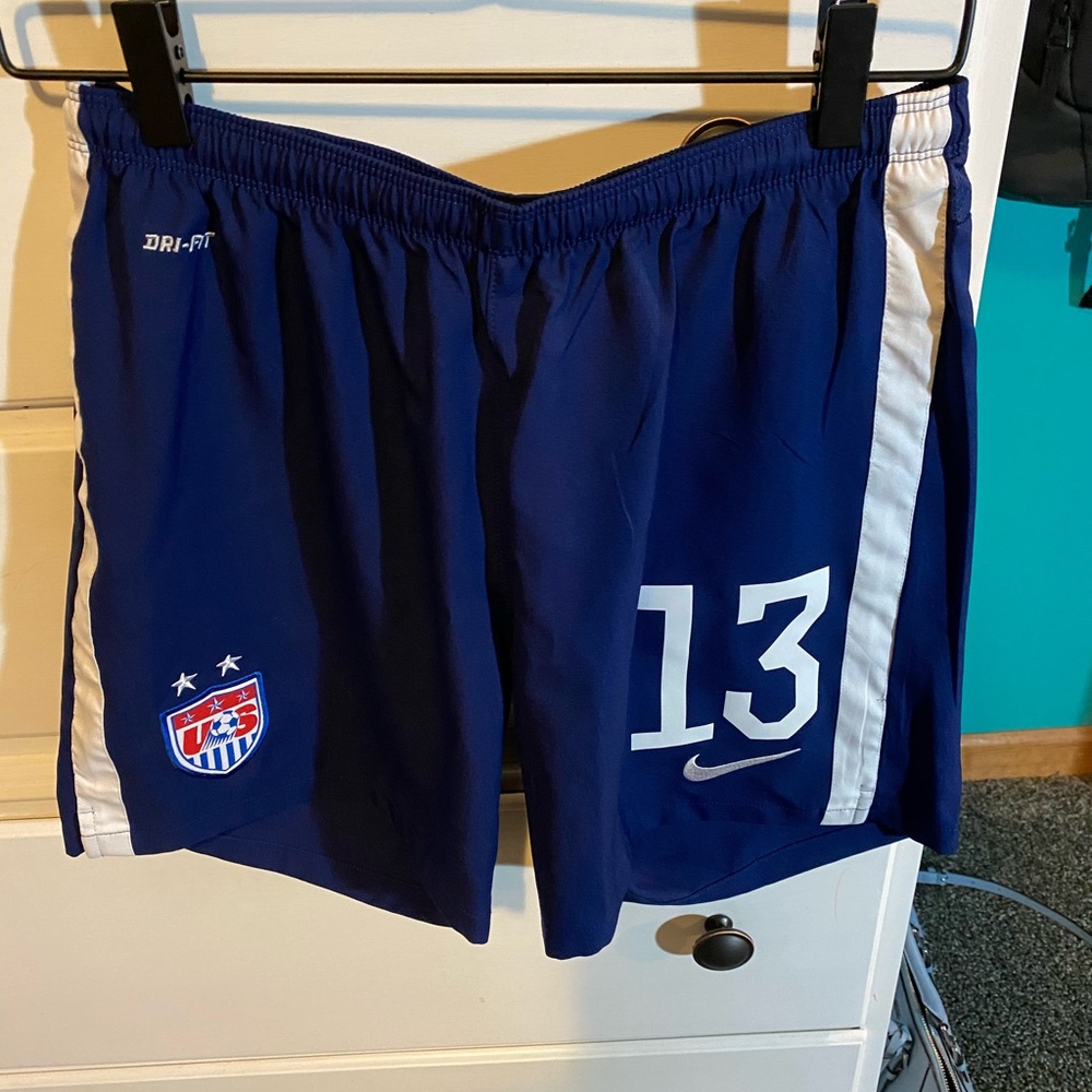 alex morgan 2 star uswnt shorts